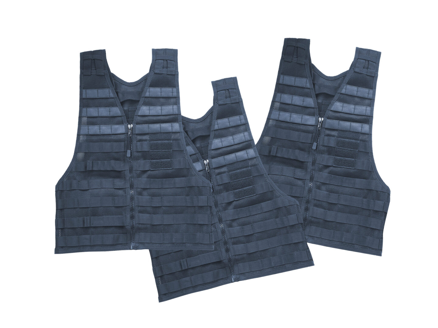 three bulletproof vests