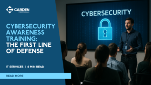 cybersecurity awareness training the first line of defense